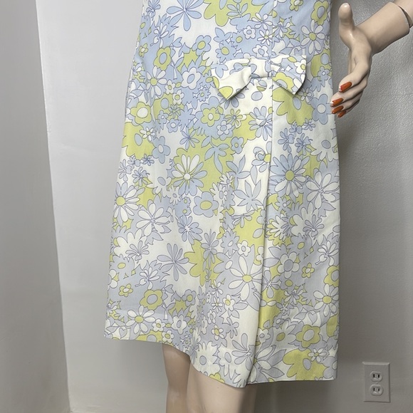 Vintage Floral 60s Short Sleeve Day Dress - Picture 4 of 17